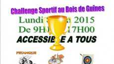 Challenge sportif 2015 (à noter, les activités du secteur adulte prévues au centre, sont annulées […]